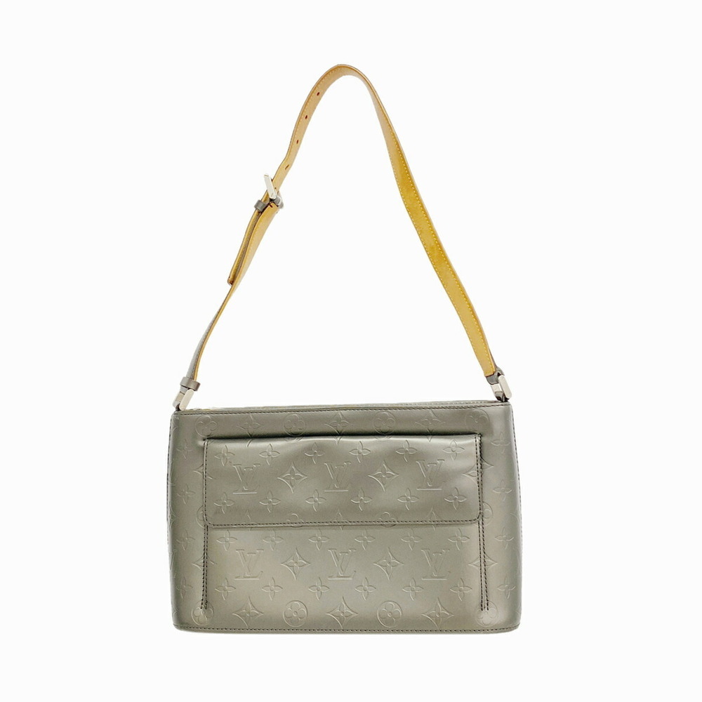 Louis Vuitton Monogram Mat Alston Shoulder Bag M55122 Noir (Women's)